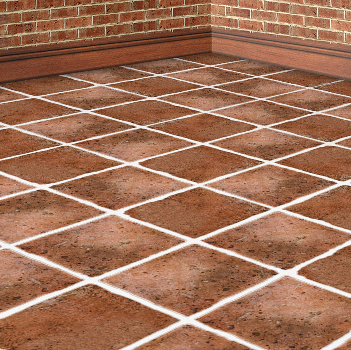 46. Terracotta Large Floor Tiles