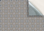 163. Vintage Floor Tiles Grey Blue