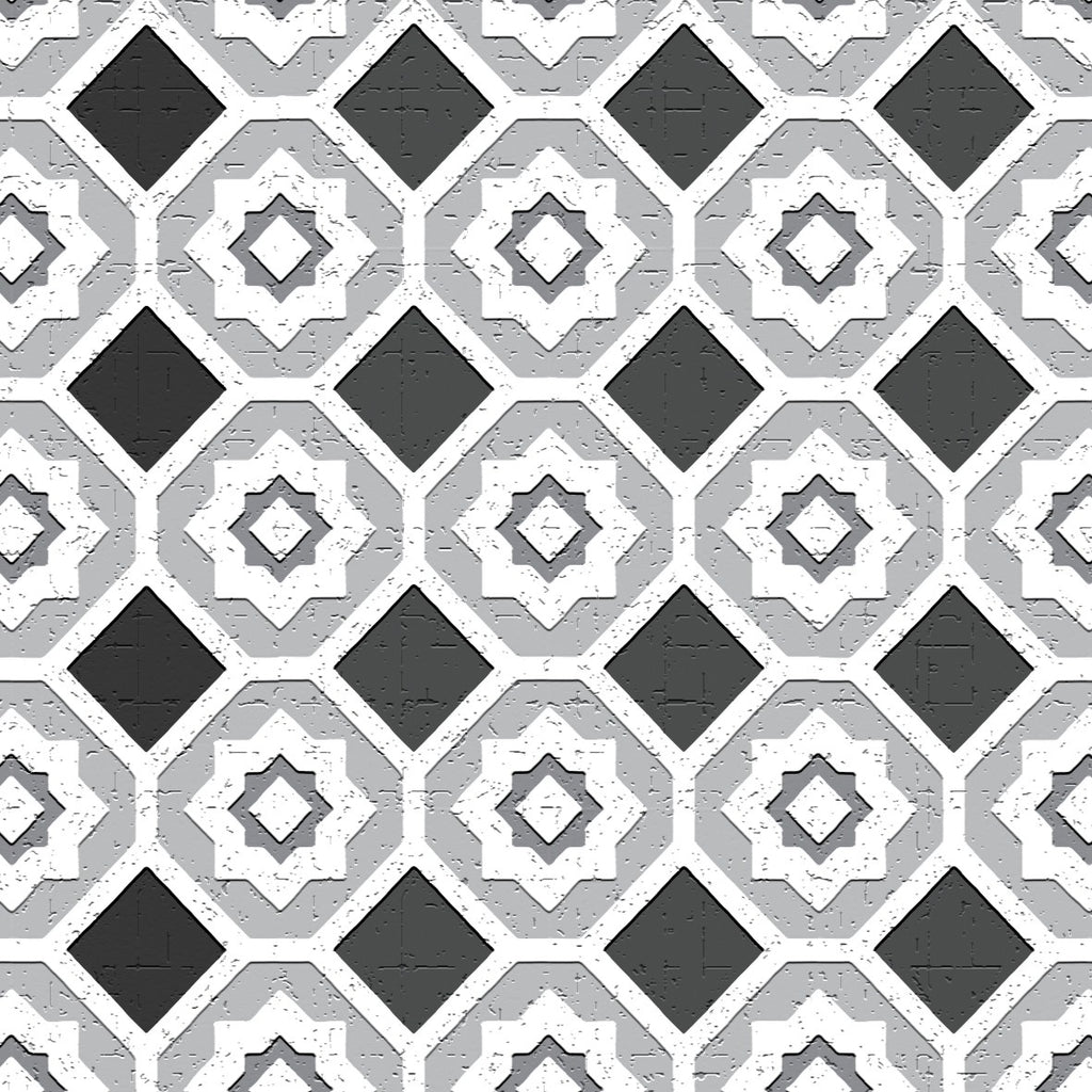 166. Vintage Floor Tiles Grey Shades