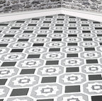 166. Vintage Floor Tiles Grey Shades