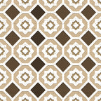 168. Vintage Floor Tiles Beige Brown