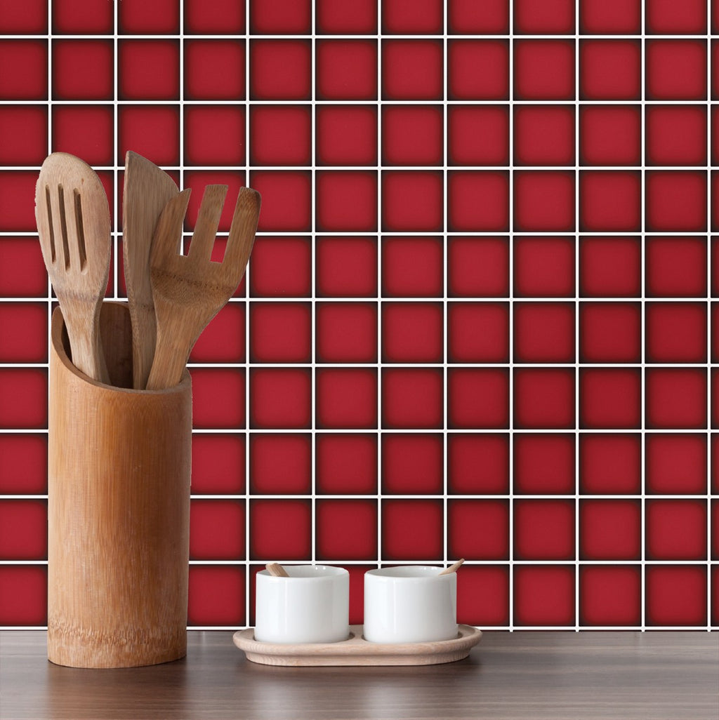 33. Dark Red Wall Tiles