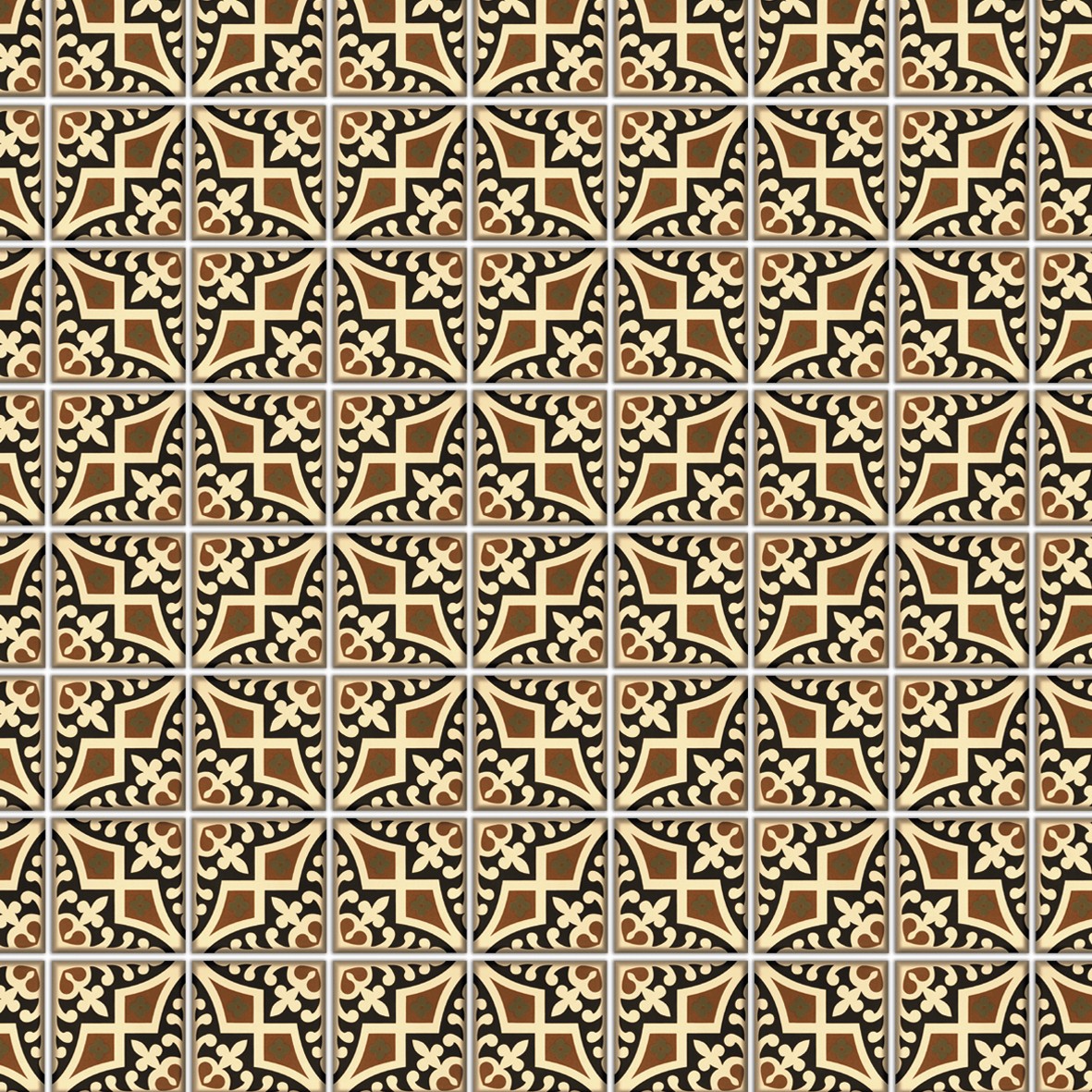 35. Victorian Brown Tiles