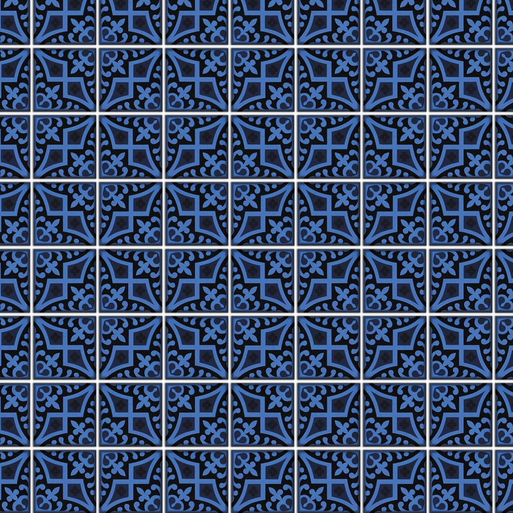 37. Victorian Blue Tiles