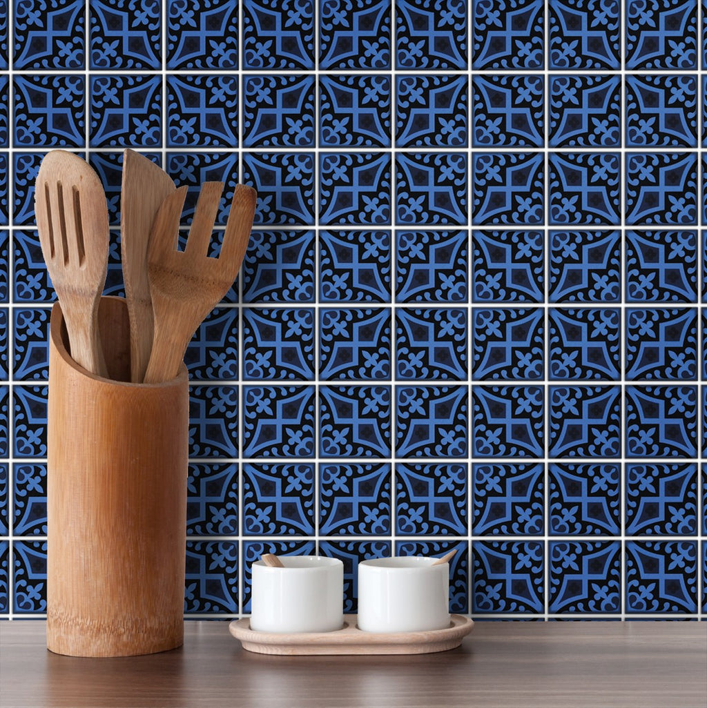 37. Victorian Blue Tiles