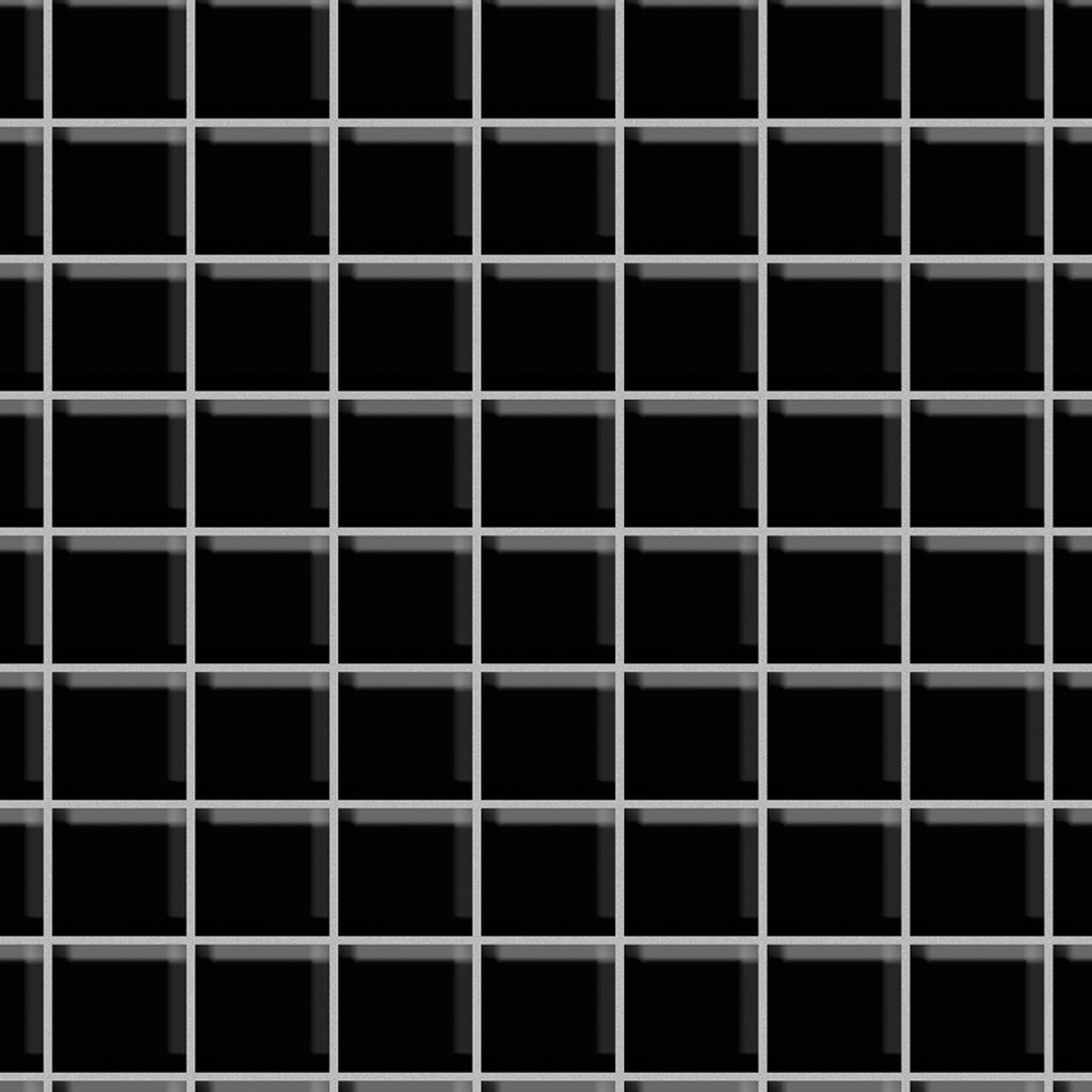 75. Black Square Tiles