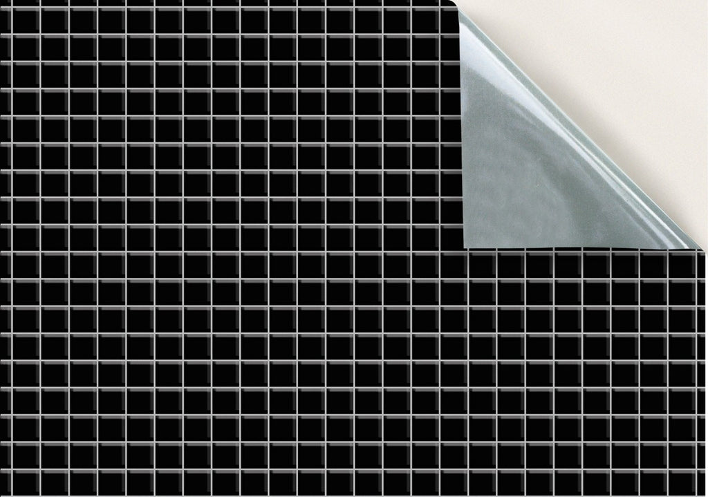 75. Black Square Tiles