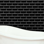 76. Black Metro Tiles