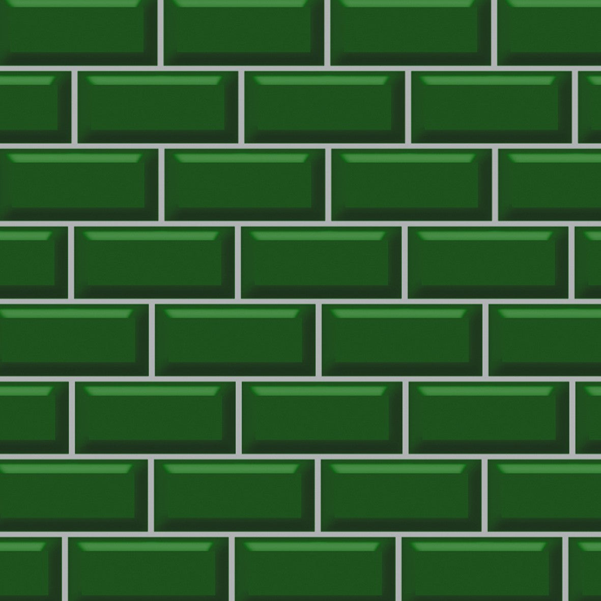 80. Green Metro Tiles