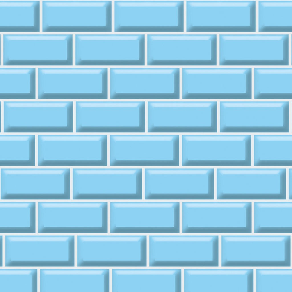 83. Light Blue Metro Tiles