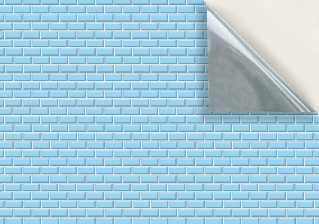 83. Light Blue Metro Tiles