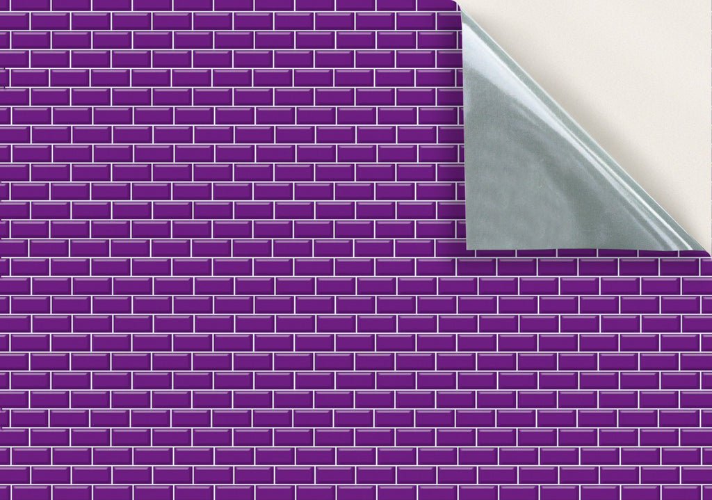 85. Purple Metro Tiles