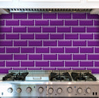 85. Purple Metro Tiles