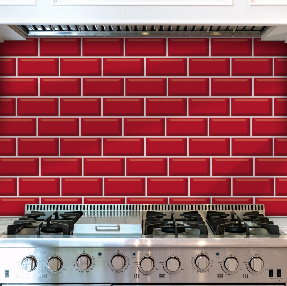86. Red Metro Tiles