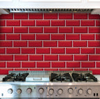 86. Red Metro Tiles