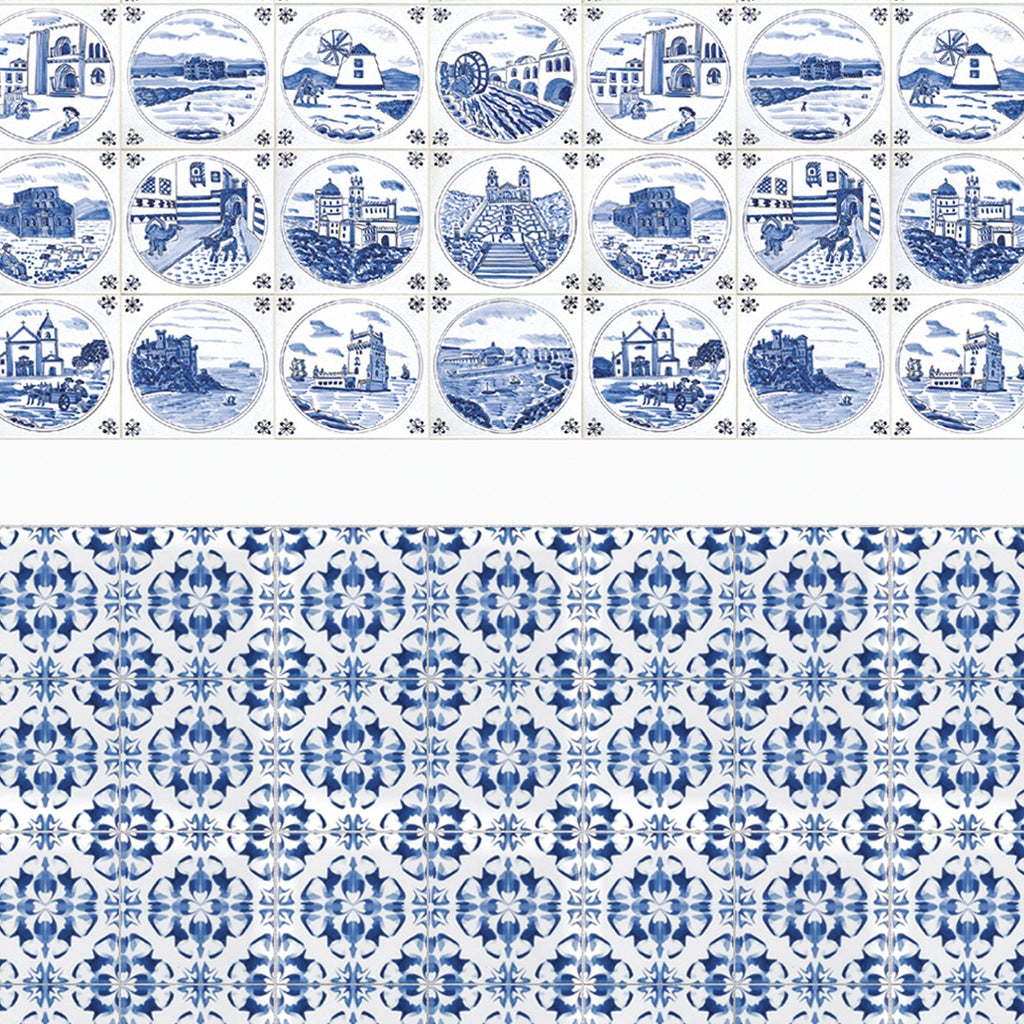 112. Blue & White Delft Wall Tiles