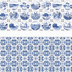 112. Blue & White Delft Wall Tiles