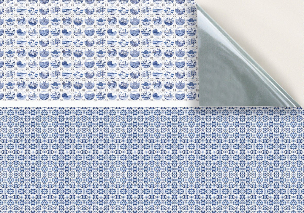 112. Blue & White Delft Wall Tiles