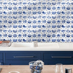 112. Blue & White Delft Wall Tiles