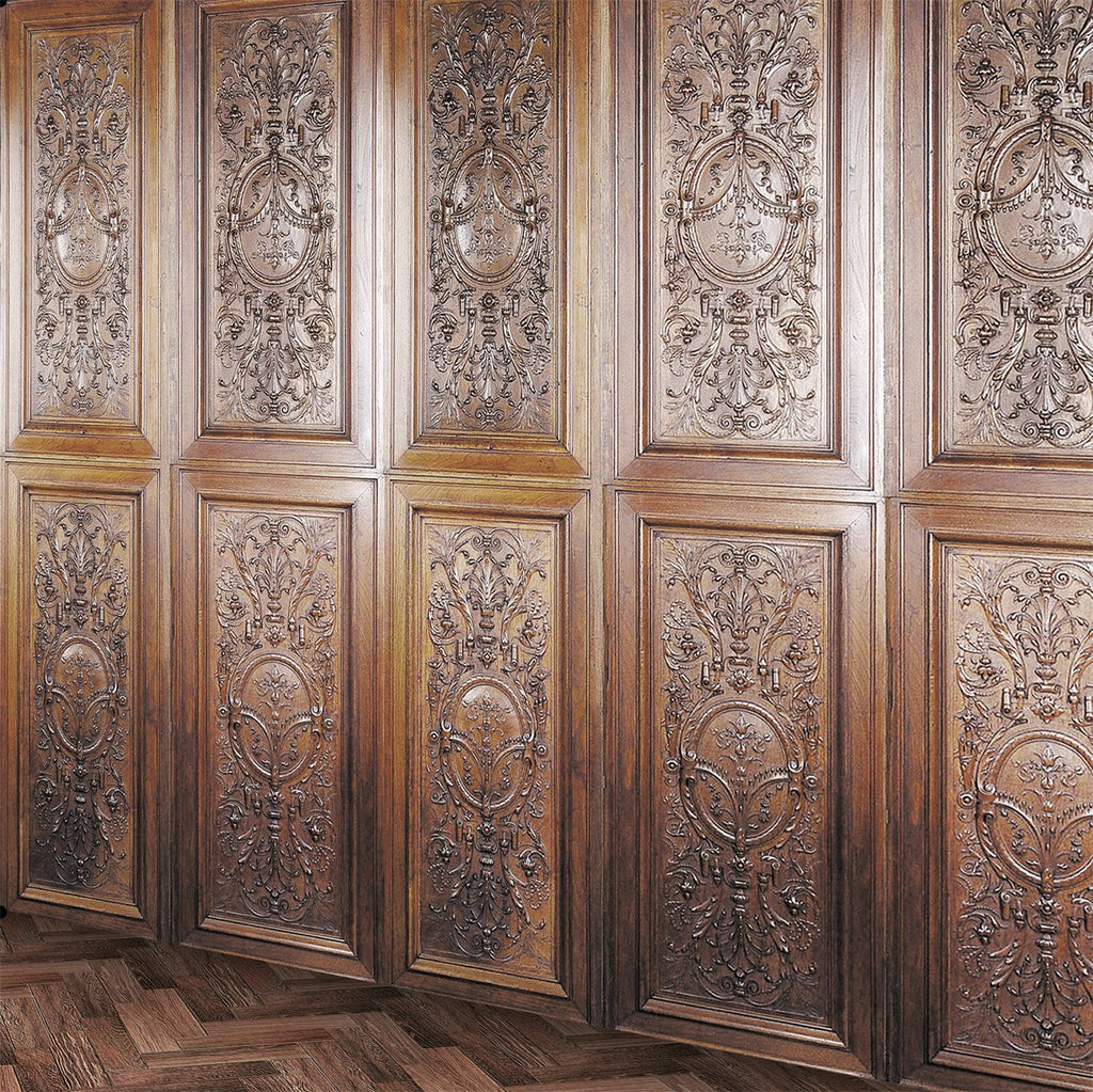 38. Carved Wall Panelling