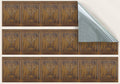 155. Wainscot Dark Wood Carved