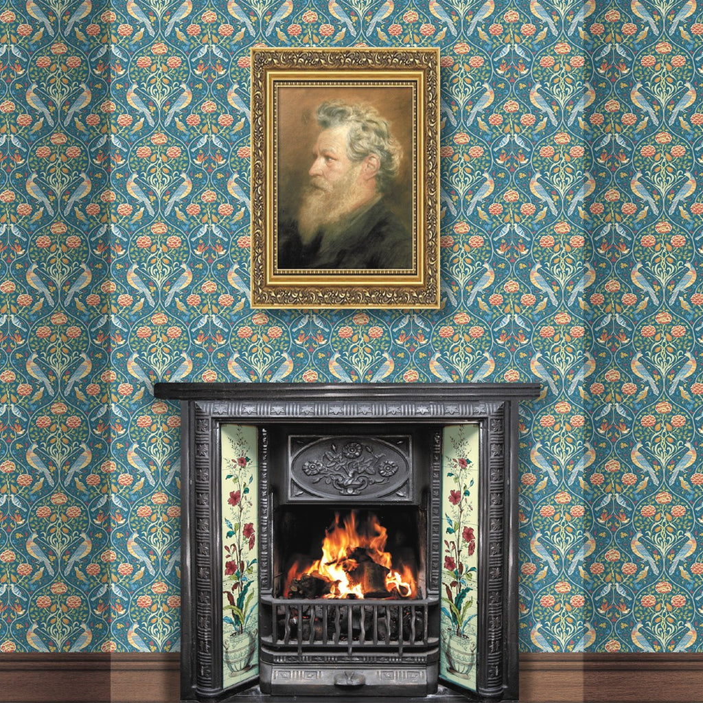 177. Feature Wall / William Morris Parlour