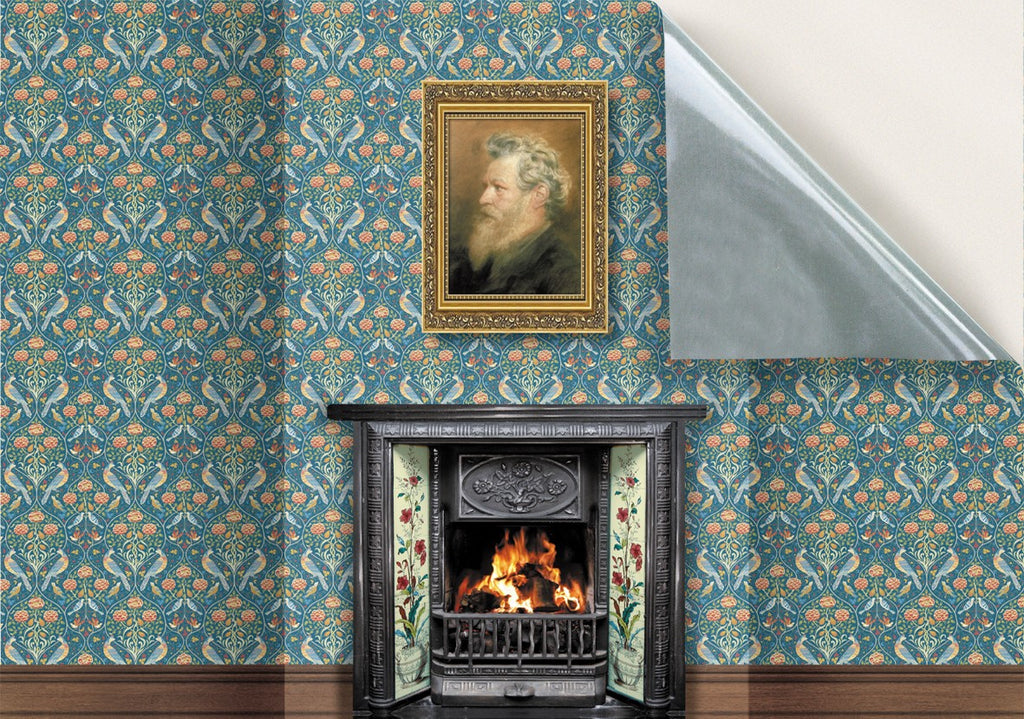 177. Feature Wall / William Morris Parlour