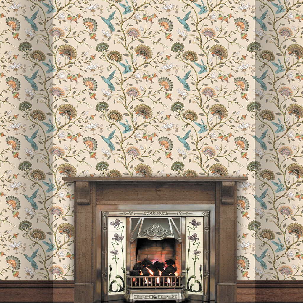 179. Feature Wall / Vintage Living Room