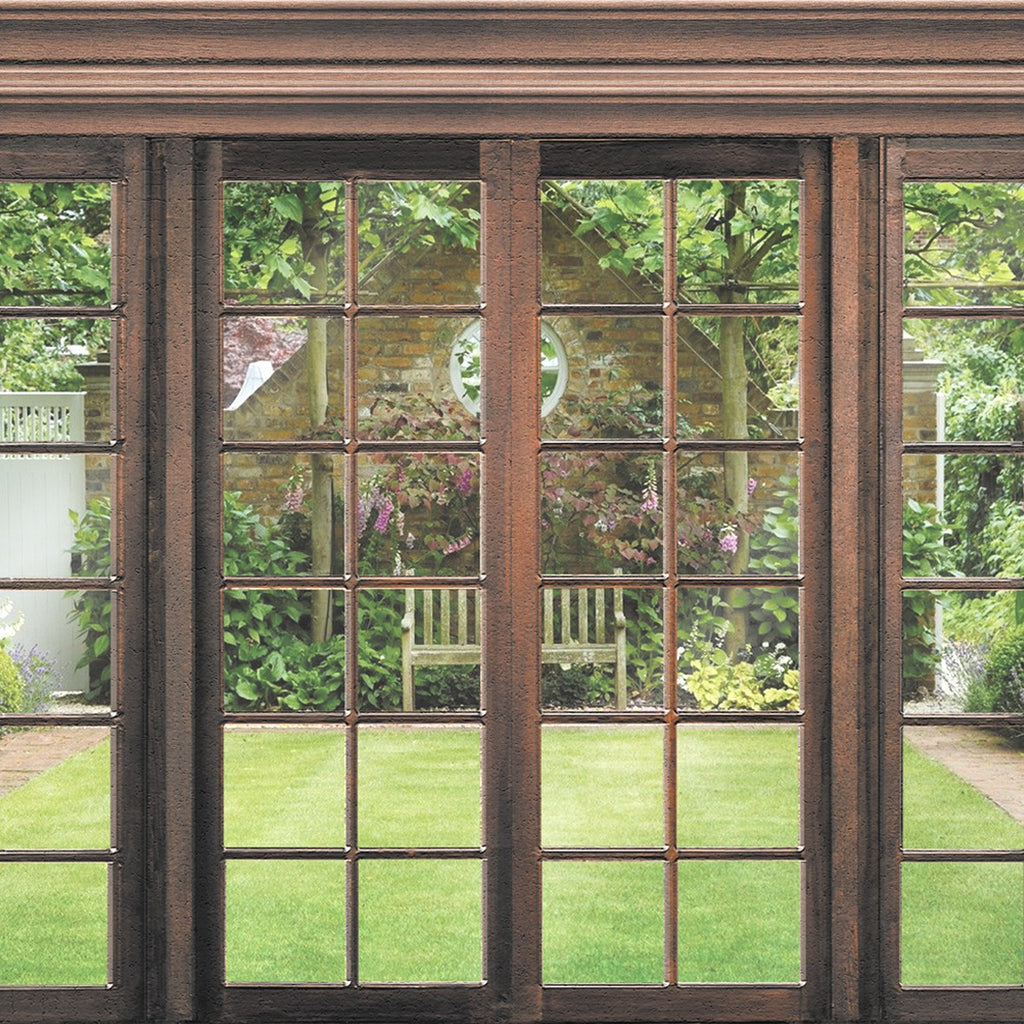 180. Feature Wall / French Windows