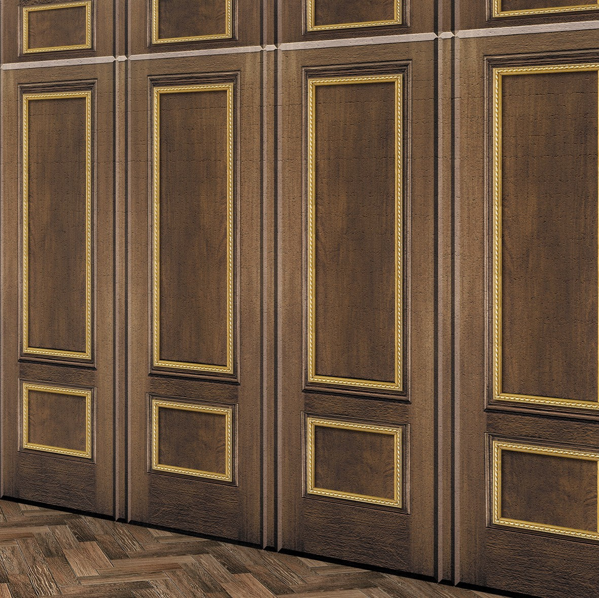 183. Feature Wall / Vintage Framed Panelling