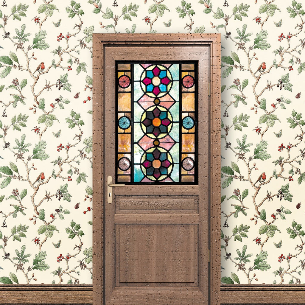 208. Old Glass Panel Doors