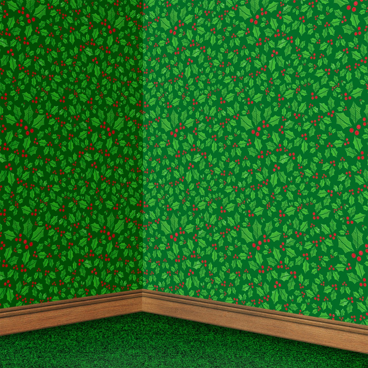 213. Christmas Holly & Berries