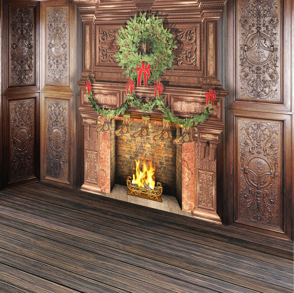 217. Christmas Fireplace