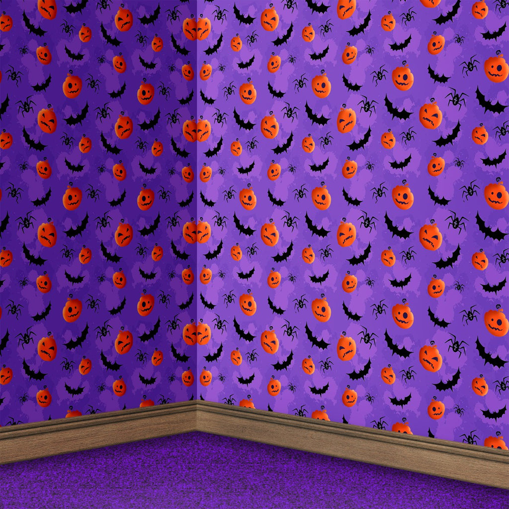 219. Halloween Pumpkins & Bats