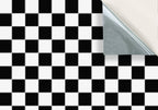42. Black & White Chequered Floor Tiles