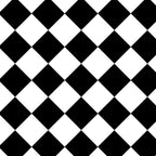 43. Black & White Diamond Floor Tiles