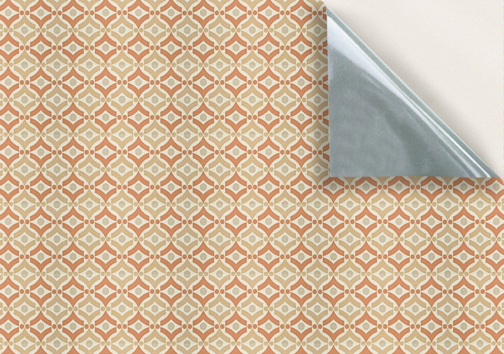 96. Vintage Brown & Beige Wallpaper