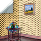 2. Fleur on Cream Wallpaper