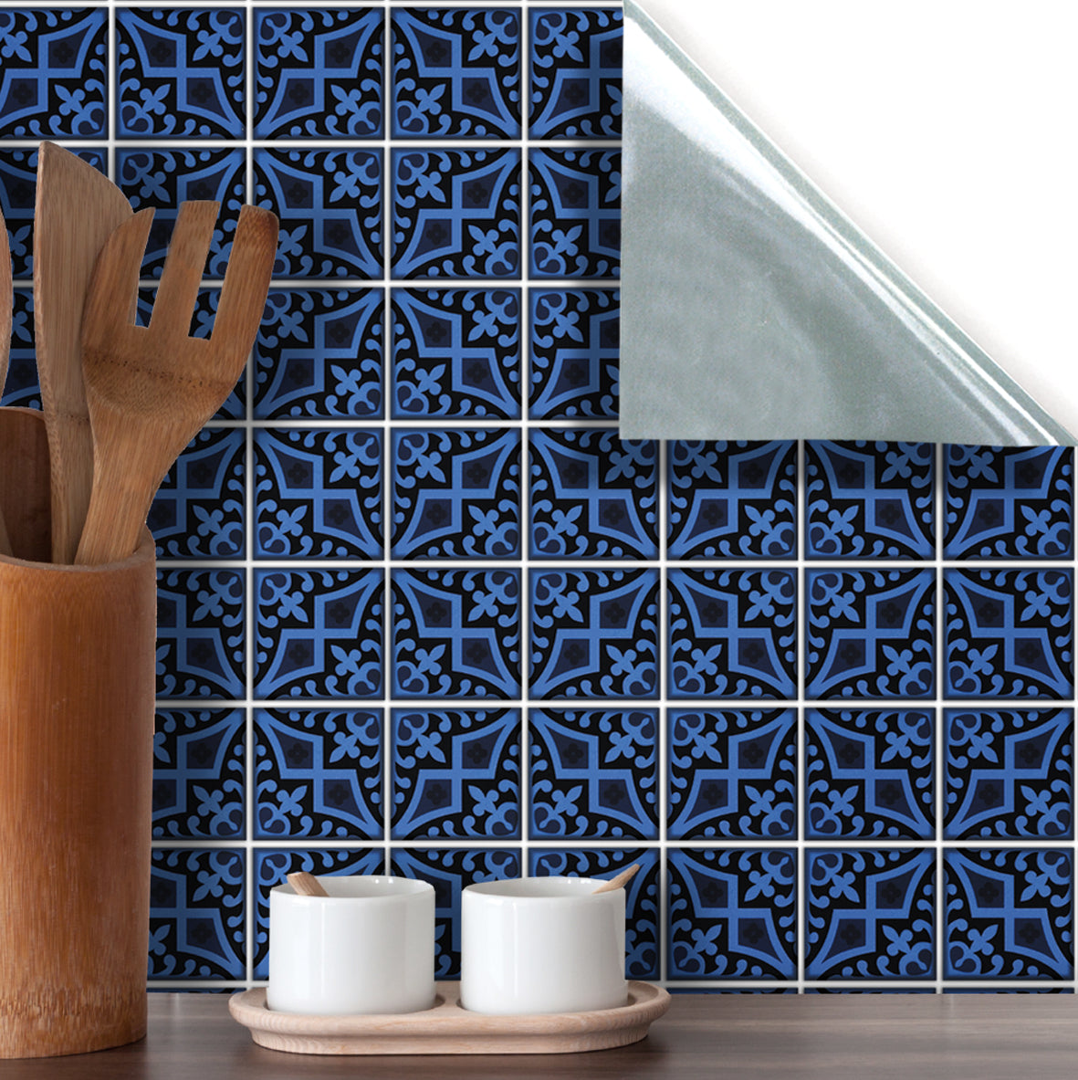 37. Victorian Blue Tiles