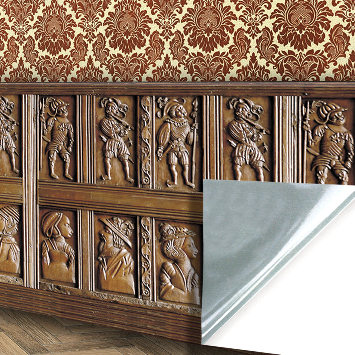 41. Half Wall Panelling