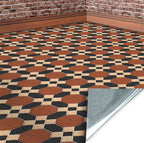 49. Victorian Brown & Black Floor Tiles