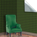 4. Fleur on Dark Green Wallpaper