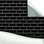 76. Black Metro Tiles