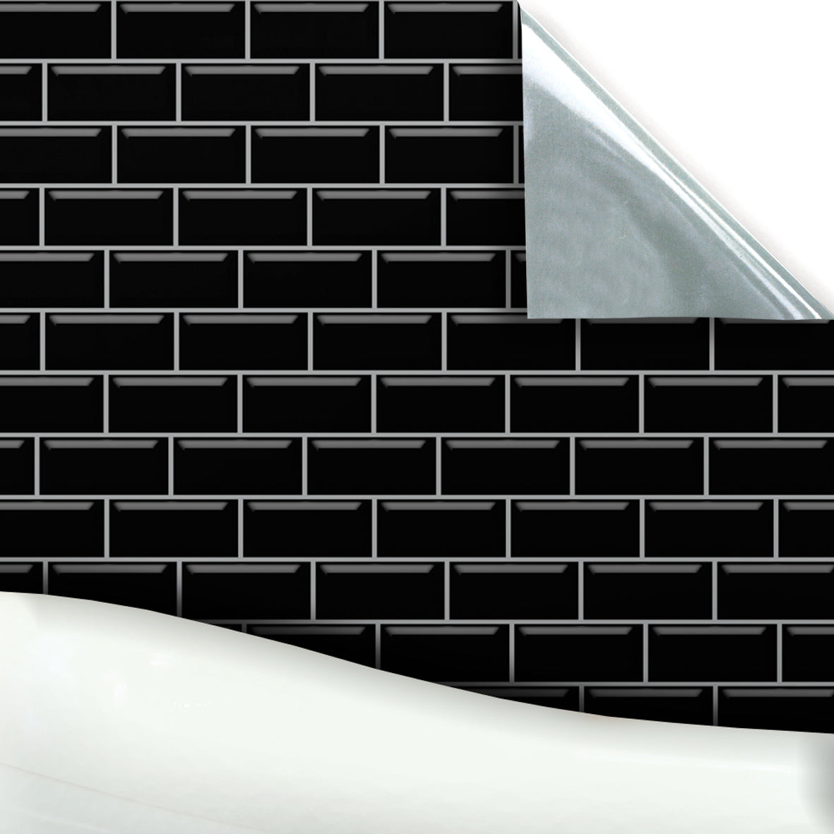 76. Black Metro Tiles