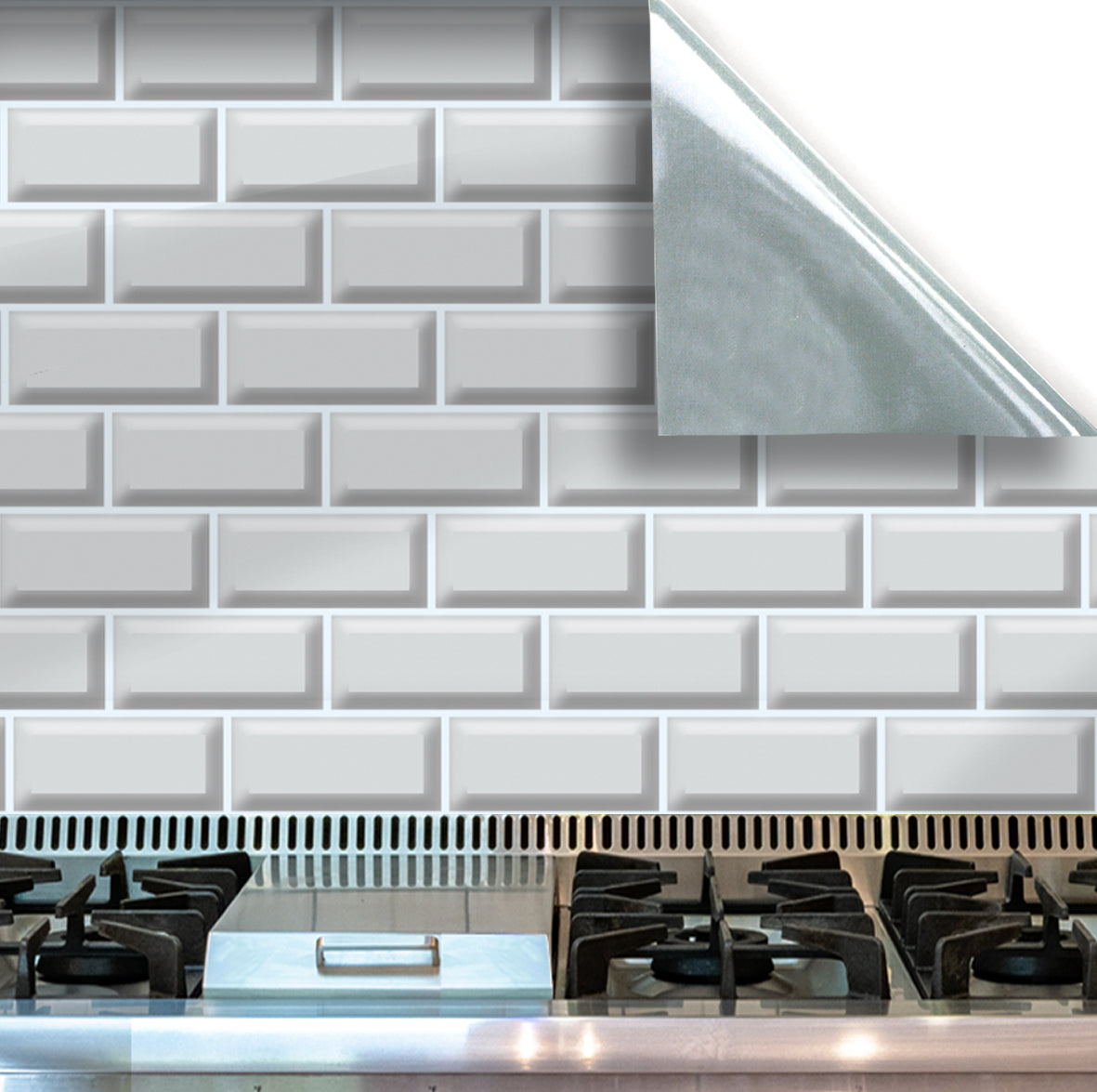 82. Light Grey Metro Tiles