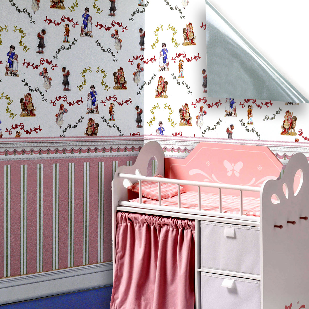 8. Regency Nursery Wallpaper