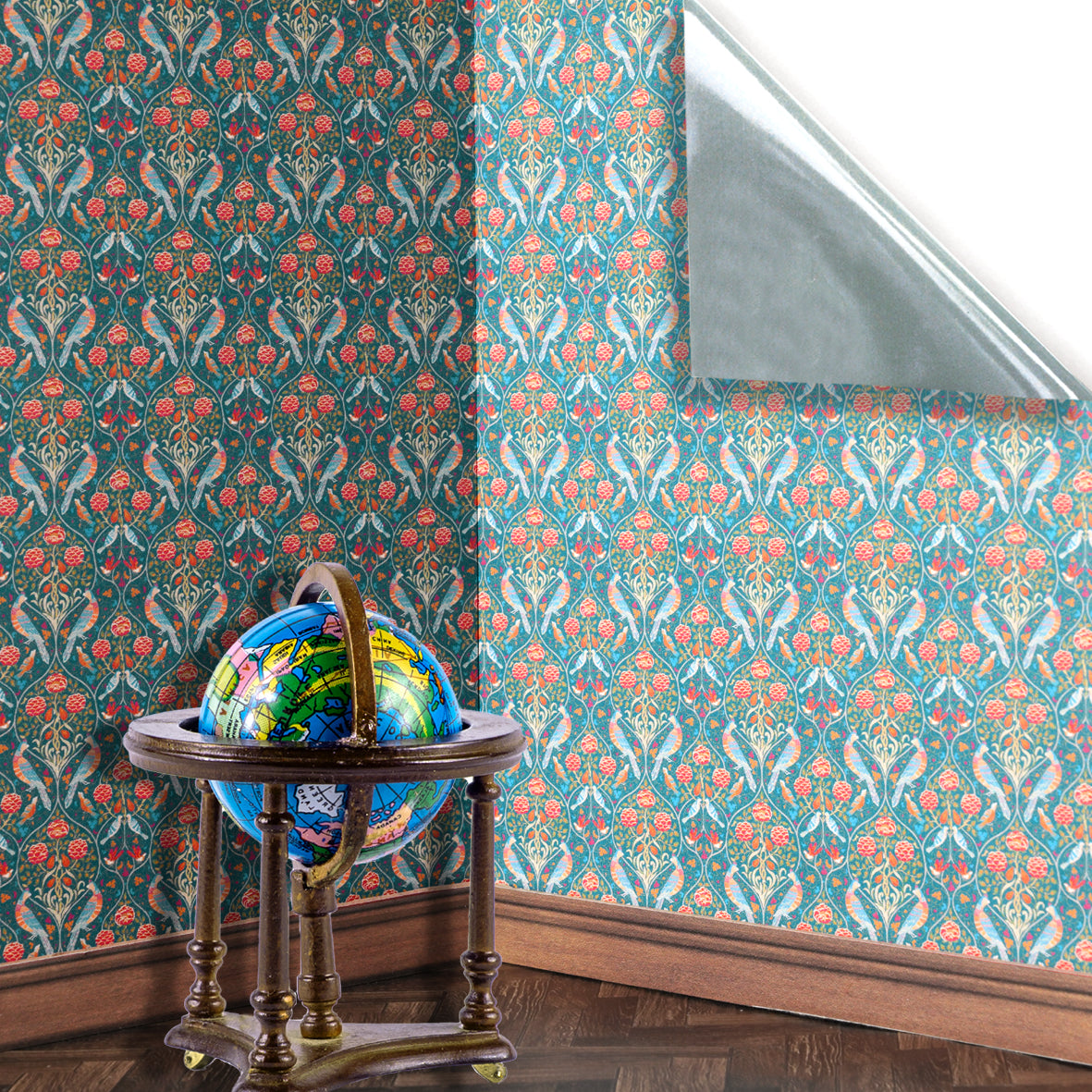 97. William Morris Birds Blue Wallpaper